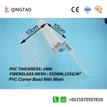 Το White PVC Corner Protection Net μπορεί να προσαρμοστεί